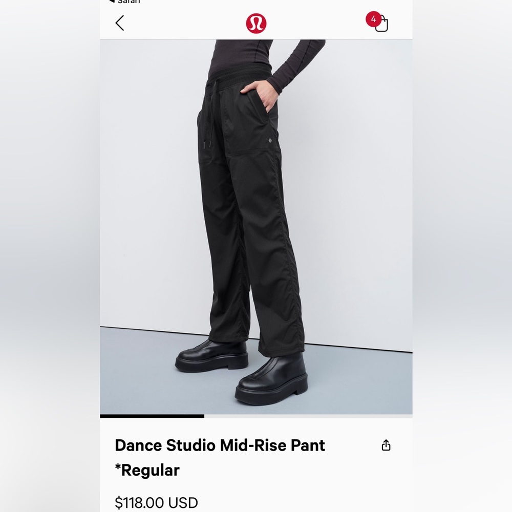Lululemon Dance Studio pant